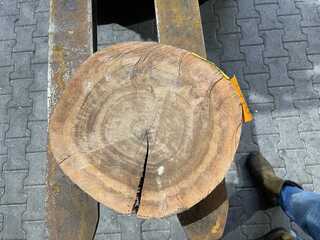 Rosewood Schijf, Dikte 80mm, Ø 400mm